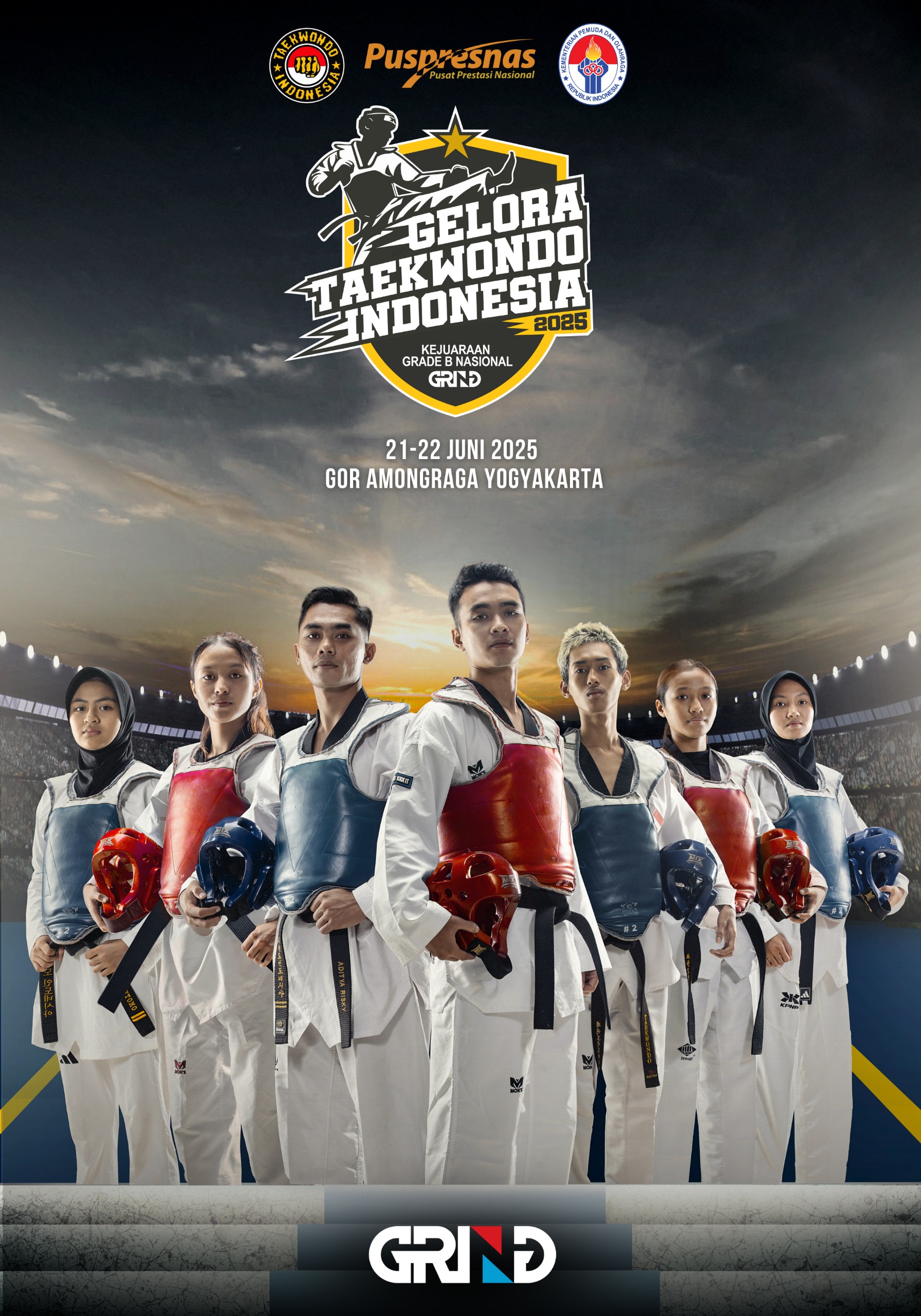 Panggung Juara Taekwondo Indonesia LAZK TAEKWONDO CLUB